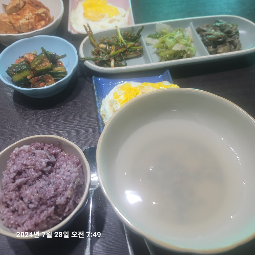 아침 챙겨봅시다 !! 모닝아침은 재첩국 !!!(0)
