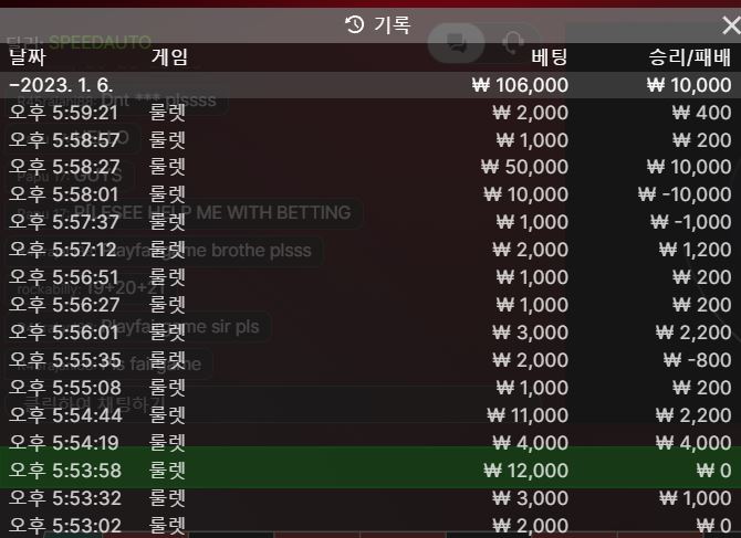 재미로 해보는 룰렛(0)