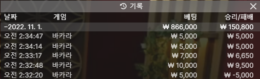 11월 소액으로 스타트!(0)