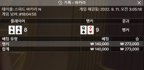 이맛에 바카라 하나요,,;;(0)