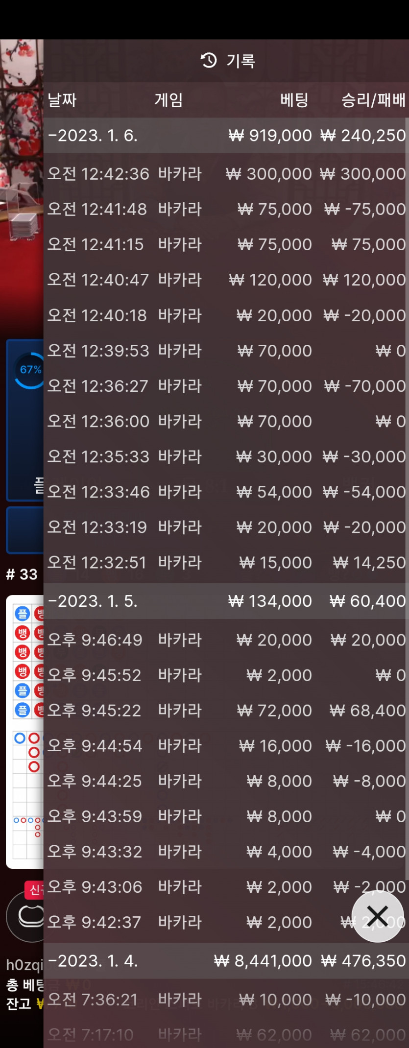 오늘자 아리아 후기 수익!!(0)