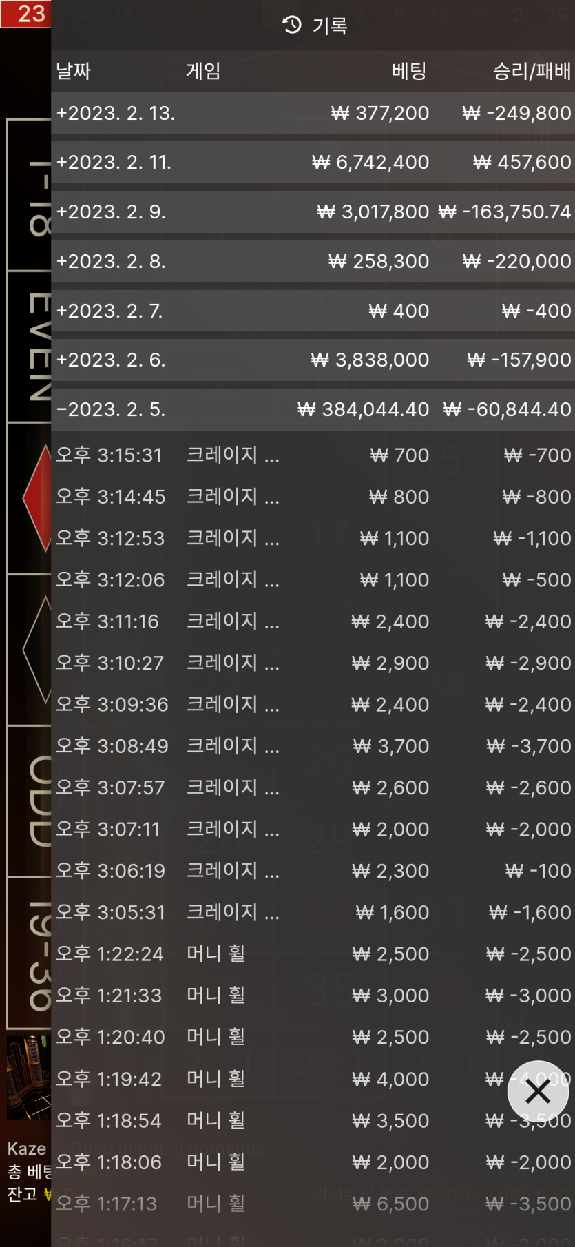 케이카지노 후기(0)