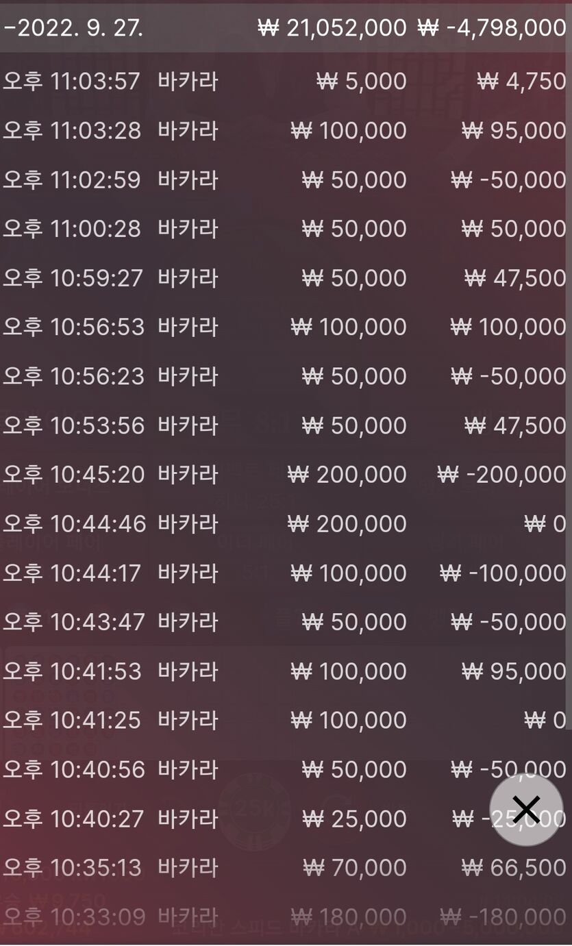 바카라 -900 복구기에 앞서 잠시 휴식을 취하다 오겠습니다(0)
