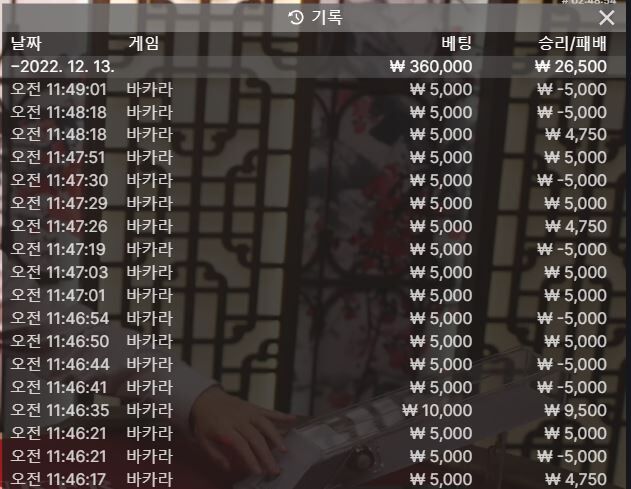 마지막에 소액역전... ㅠㅠ(0)