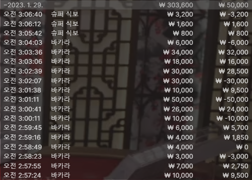 FM 카지노 1/29일 에볼루션 후기(0)
