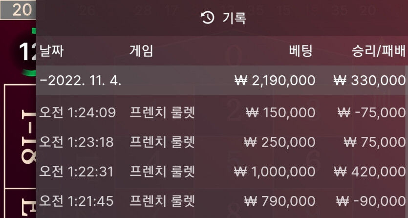 홈카 후기입니다 룰렛(0)