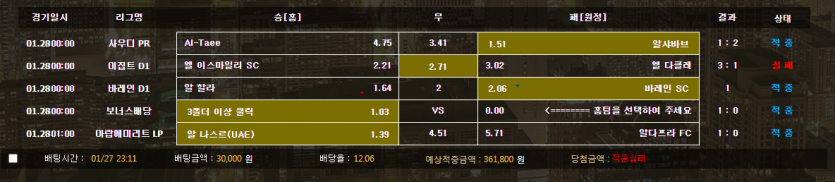 비제휴 새벽 축구 ㅠㅠ(0)