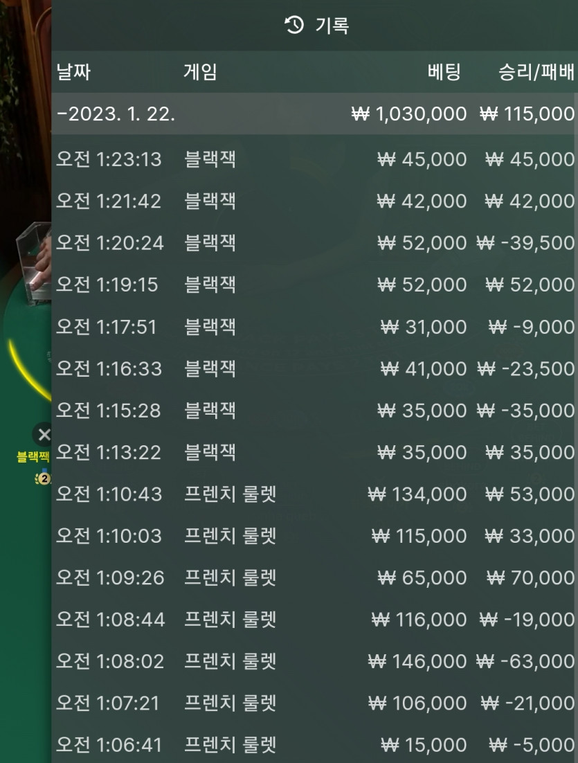 핑카 설떡값쿠폰20 룰렛 블랙잭해보았습니다(0)