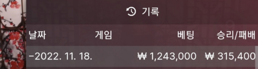바카라 복구일지61(0)