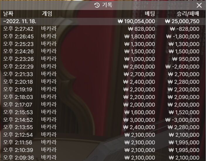 11월 2억 만들기 18일자 현황(0)
