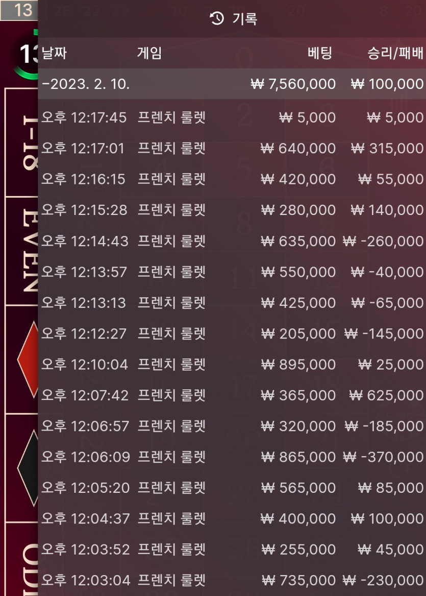 홈카 룰렛후기입니다.(0)