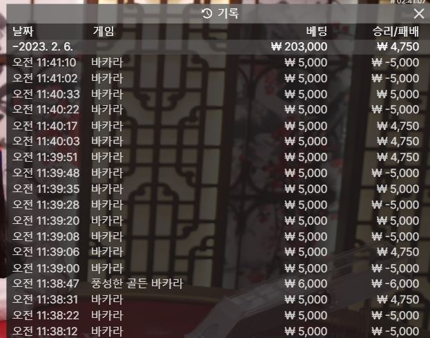 연승하고 있을때 멈췄어야 했다 ㅠㅠ(0)