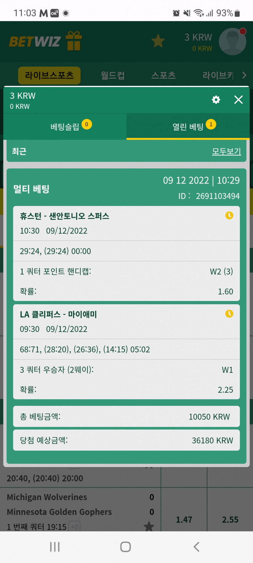 스포츠후기(1)