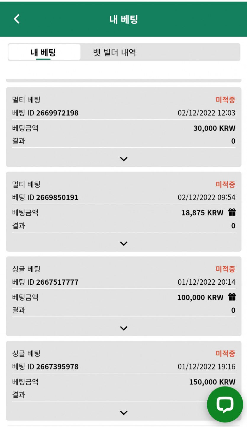 12월 벳위즈 총 후기(1)