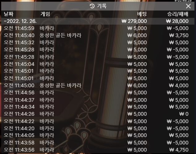 소액승으로 마무리(0)