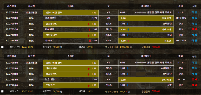 아침 스포츠벳(0)