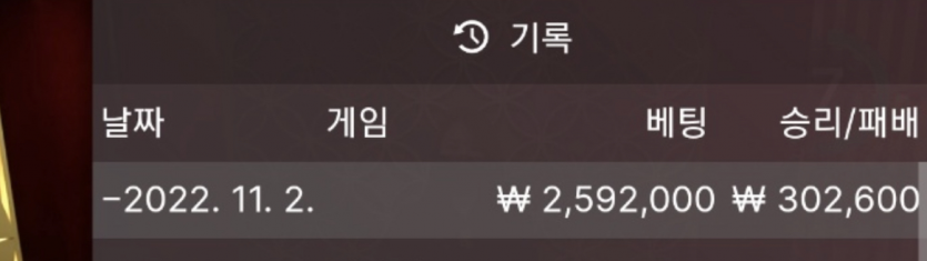 바카라 복구일지19(0)