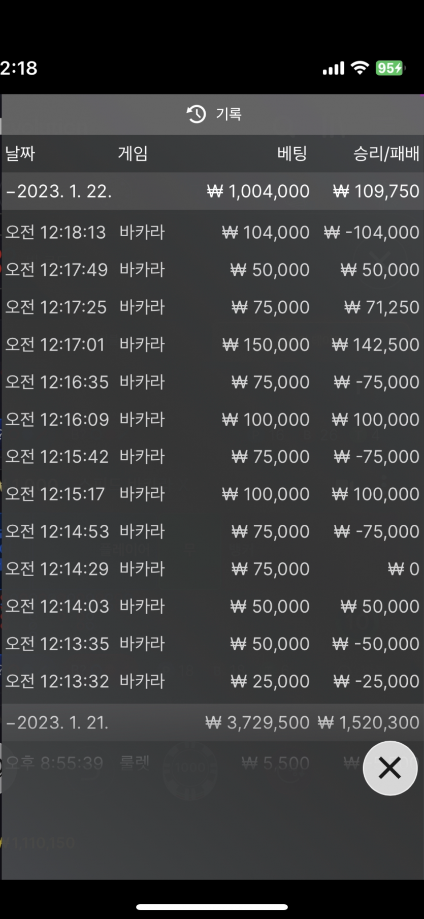 1/22 에볼 후기(0)