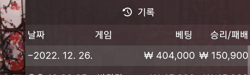 바카라 복구일지124(0)