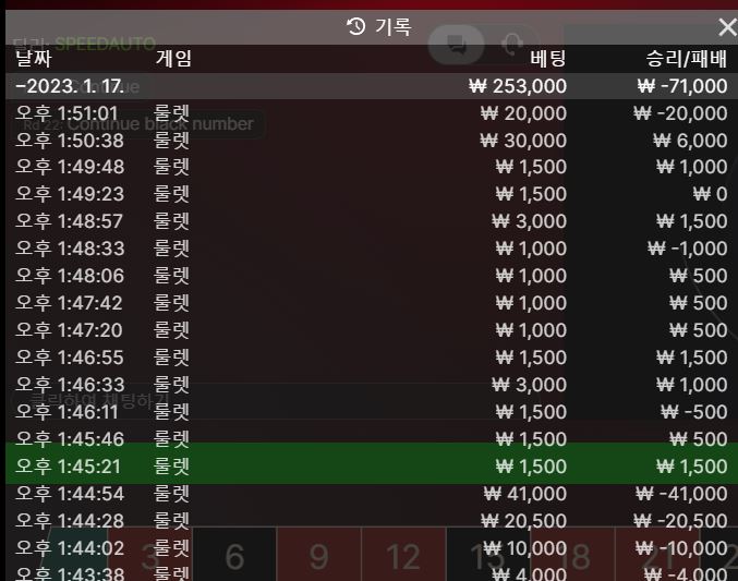 재미로 해본 룰렛(0)