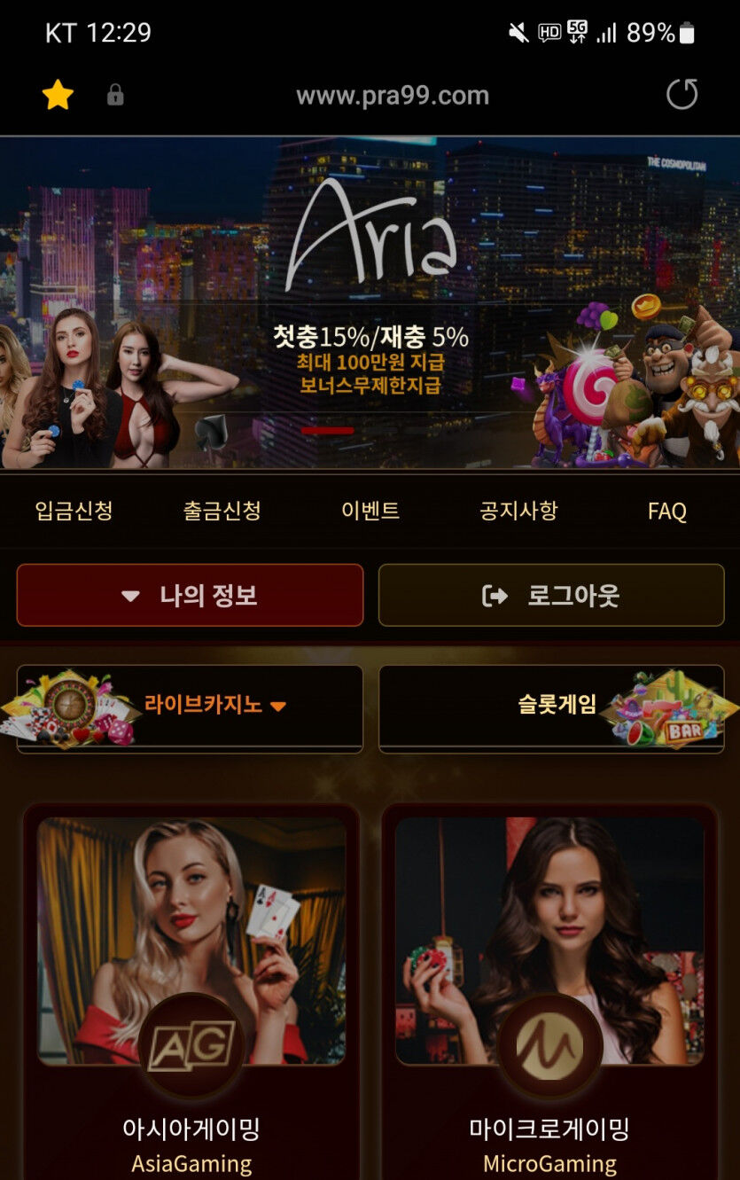 아리아카지노 후기(0)