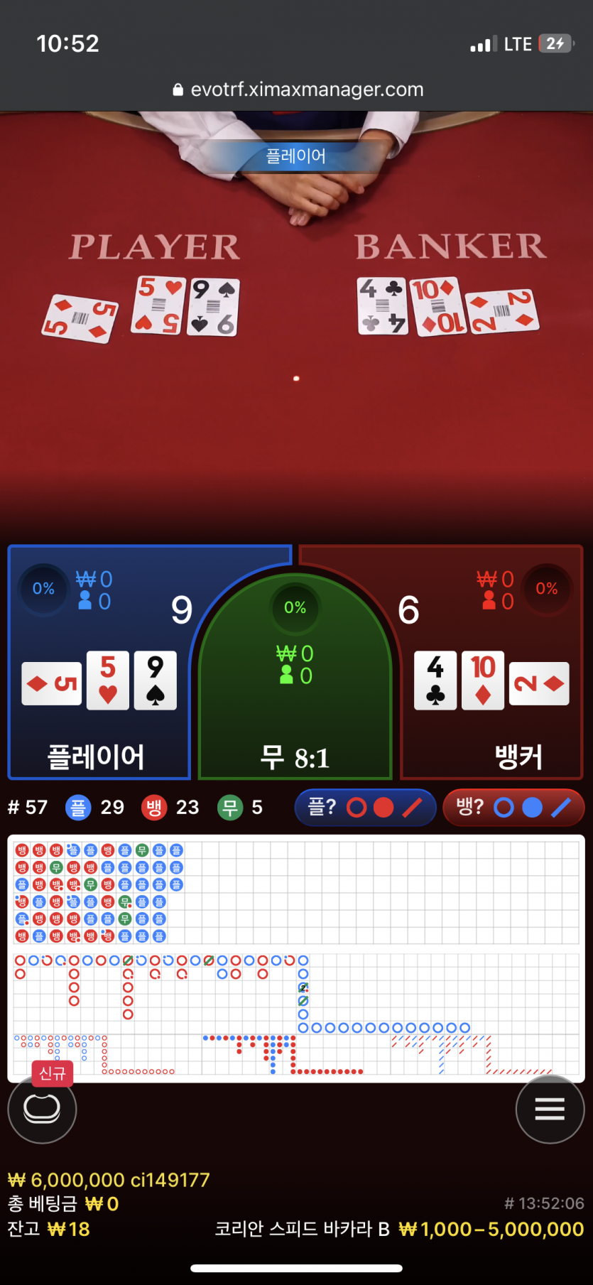 현재 에볼루션 코리아 바카라 상황…(0)