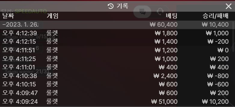 오늘도 룰렛(0)