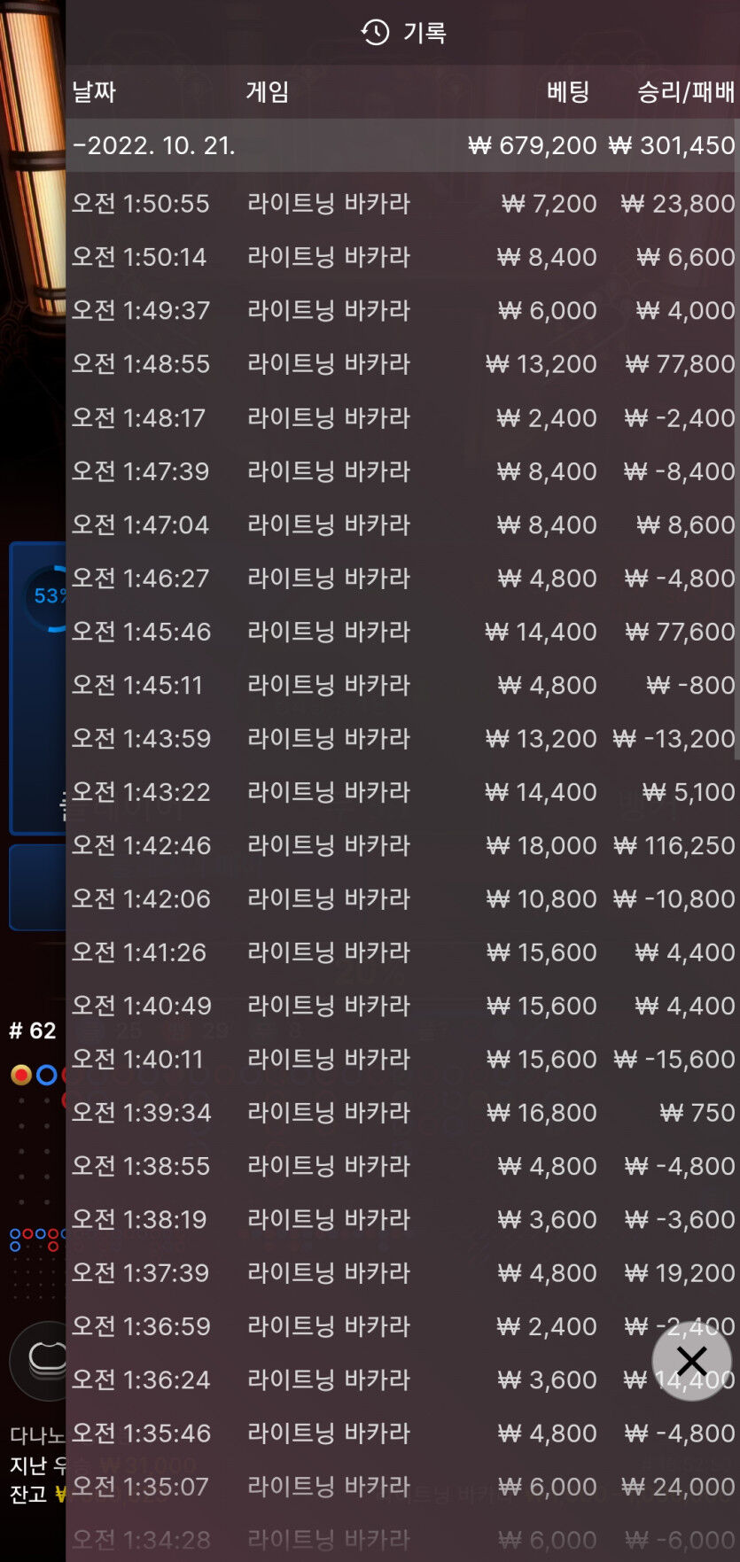 핑카 라이트닝 바카라 후기(0)