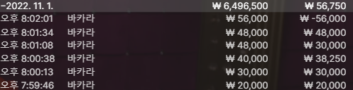 홈카 치킨값후기(0)