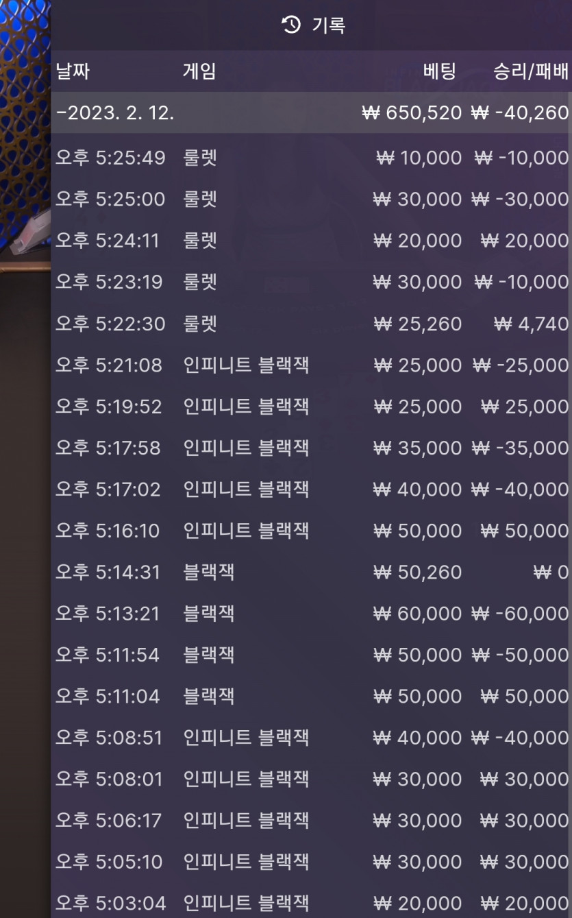 적당히 놀다가 퇴각(0)