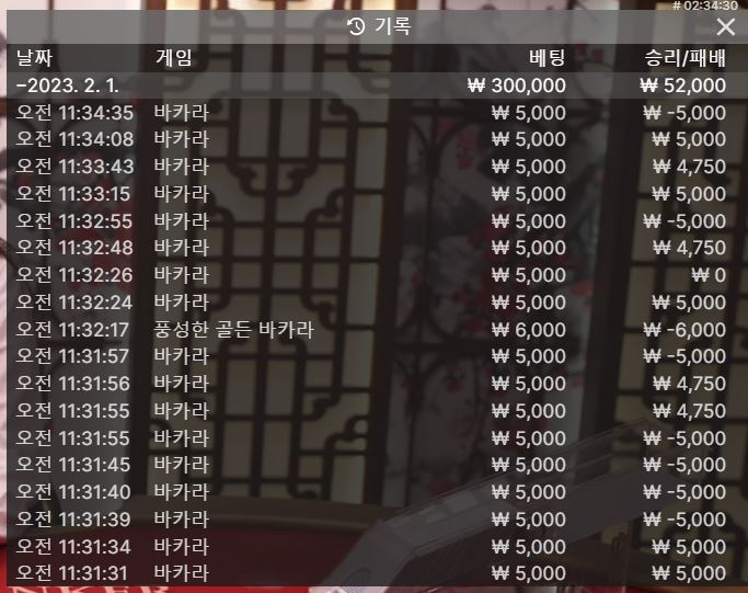 오랜만에 소액승했네요(0)