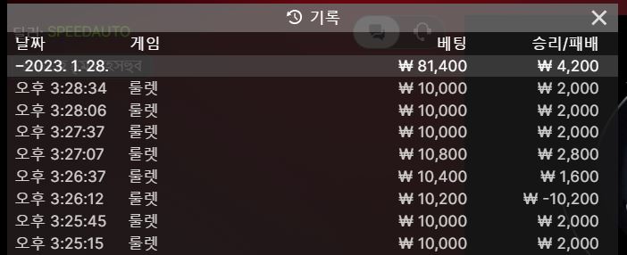 오늘도 룰렛(0)