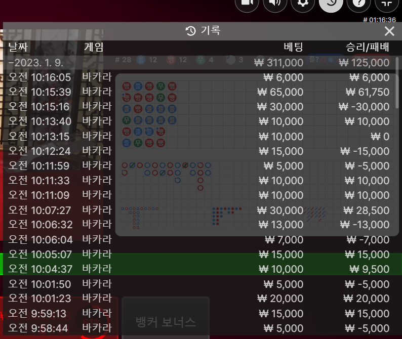 벳 위즈 리베이트 보너스(0)