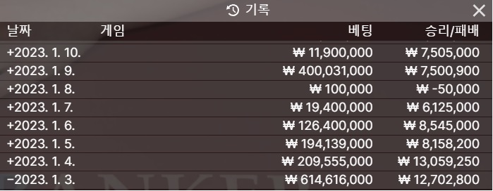 노가다스 1월 정산 내역(1)