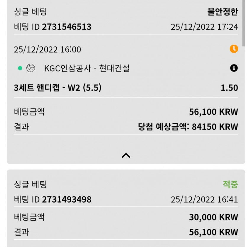 12/25 벳위즈 실시간 2차(0)