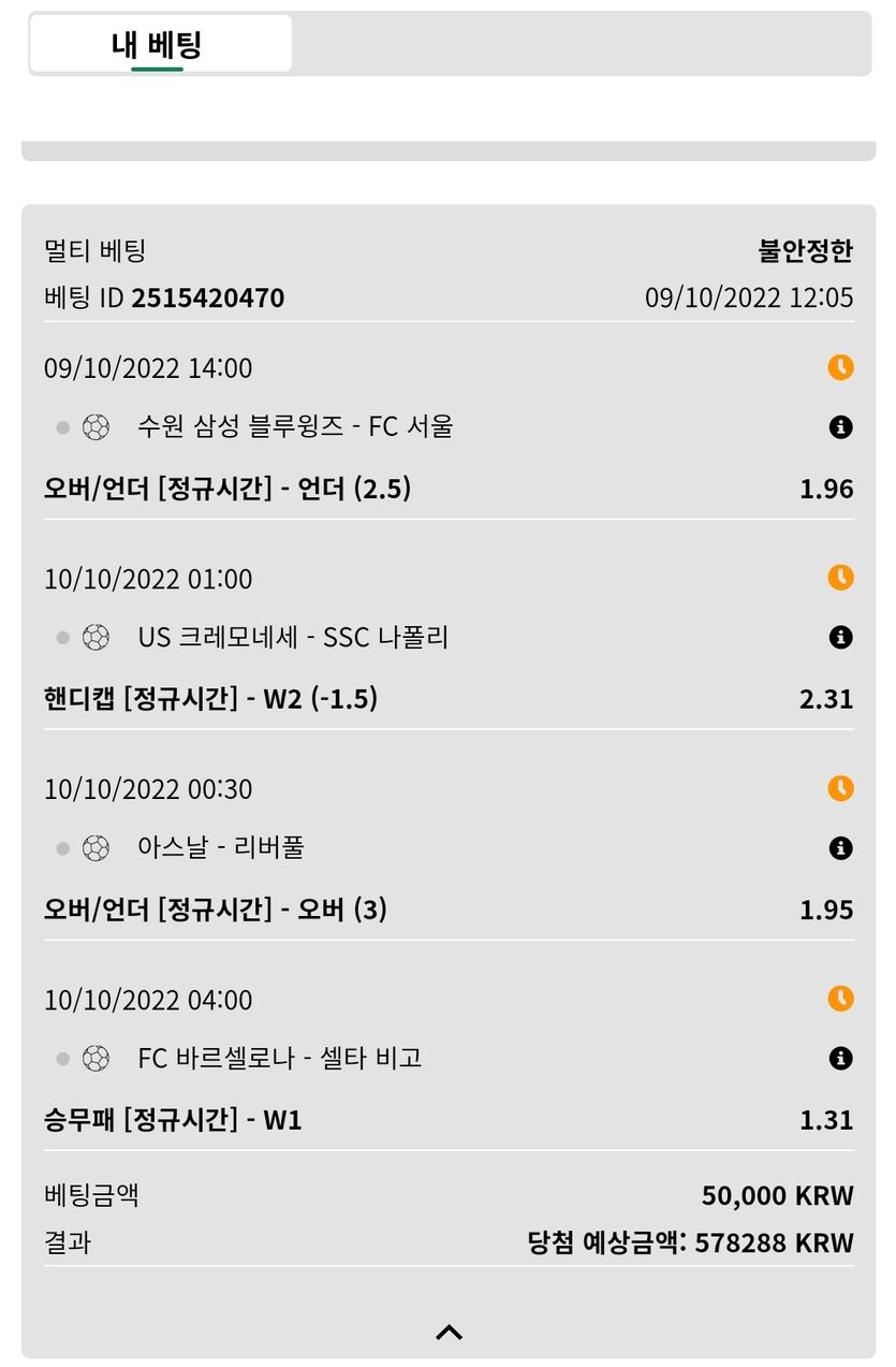 벳위즈 4폴 11배당 토토(0)