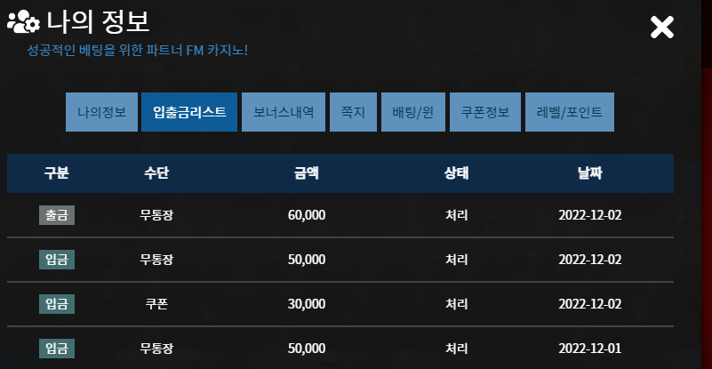 FM 슬롯후기(0)