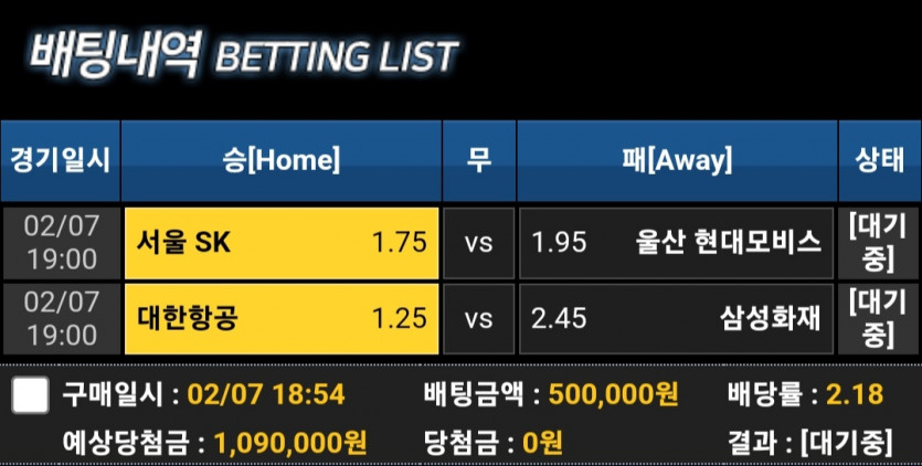 비제휴스포츠후기(0)