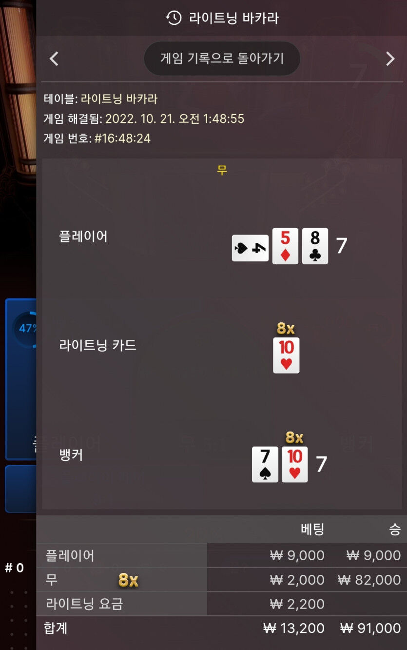 핑카 라이트닝 바카라 후기(2)