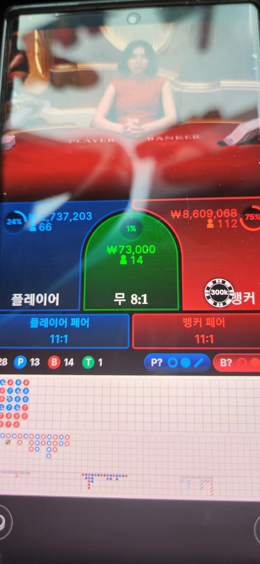 너무잘맞아서 ...쎈벳도못나가고 의심병이 ....(0)