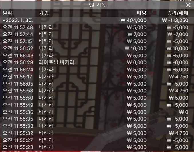 오늘 크게 대패했다..(0)