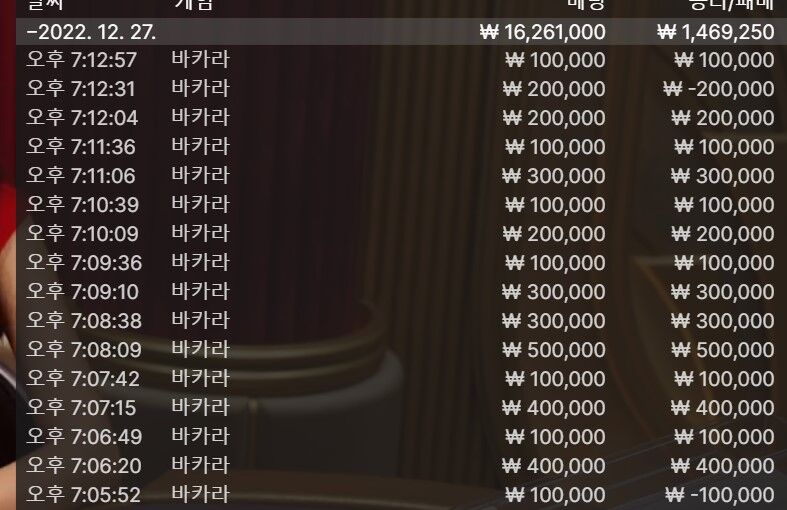 ♠ 벳위즈 바카라 후기 ♠ (feat. 13연승..)(1)