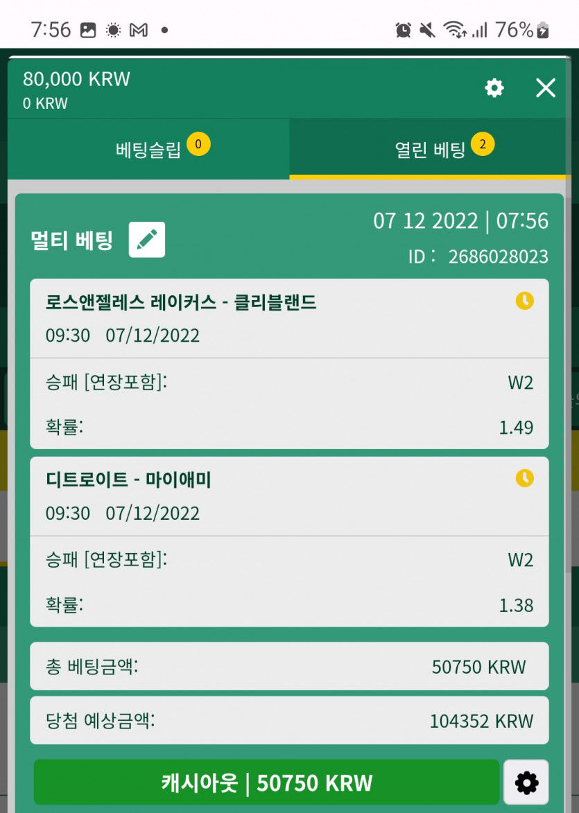 뱃위즈느바& 잡리그야구(0)