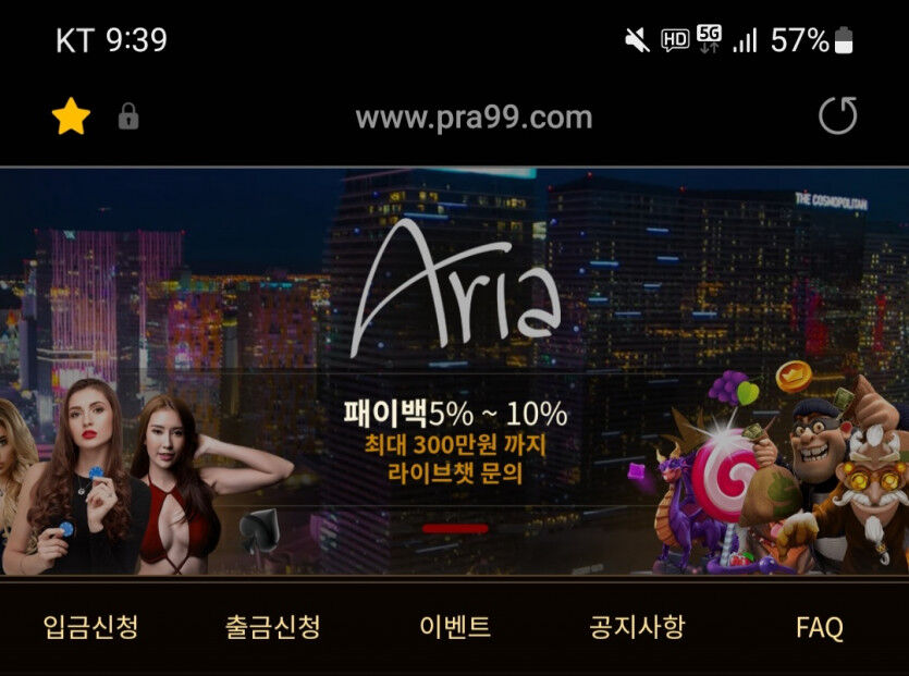 아리아카지노 후기(0)