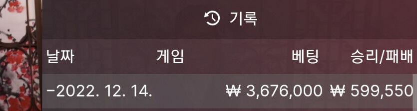 바카라 복구일지117(0)