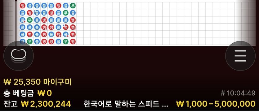 바카라 -800 복구기 9일차(1)
