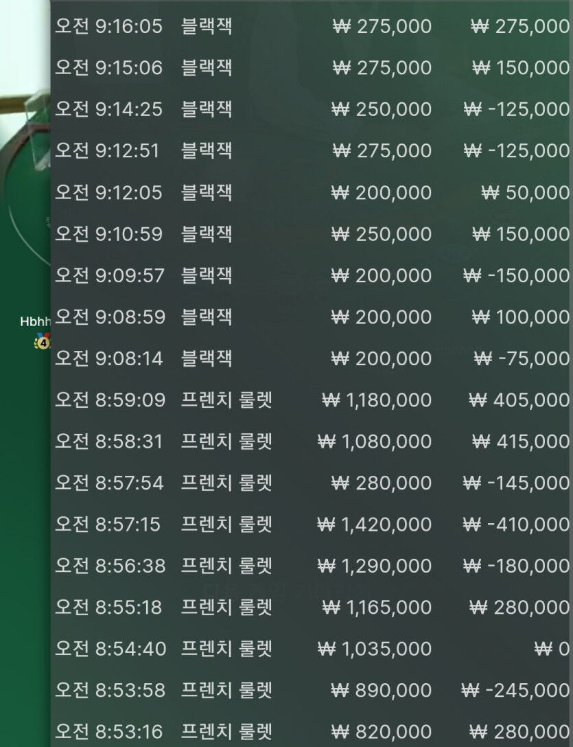 홈카 블랙잭 후기입니다(구관이명관)(0)