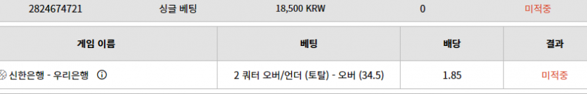 벳위즈..또 멸망..(0)