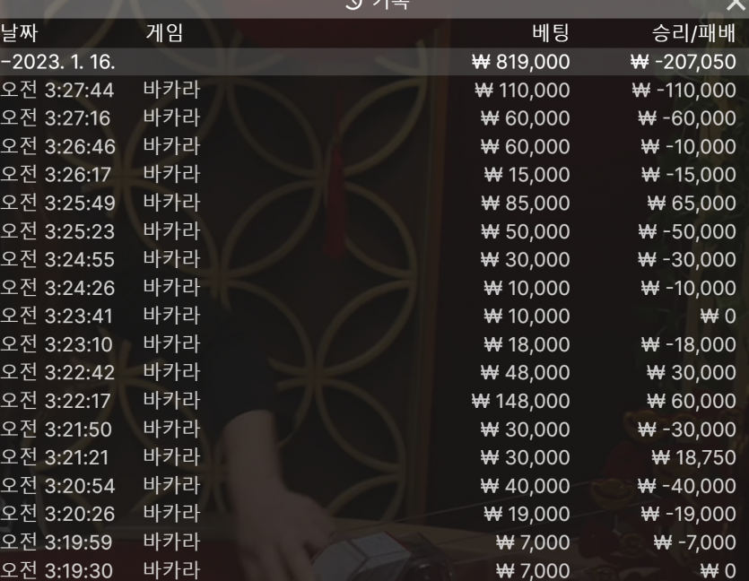 18패 재입 25 58승 40수익(0)