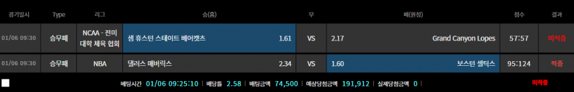 비제휴 스포츠후기(0)